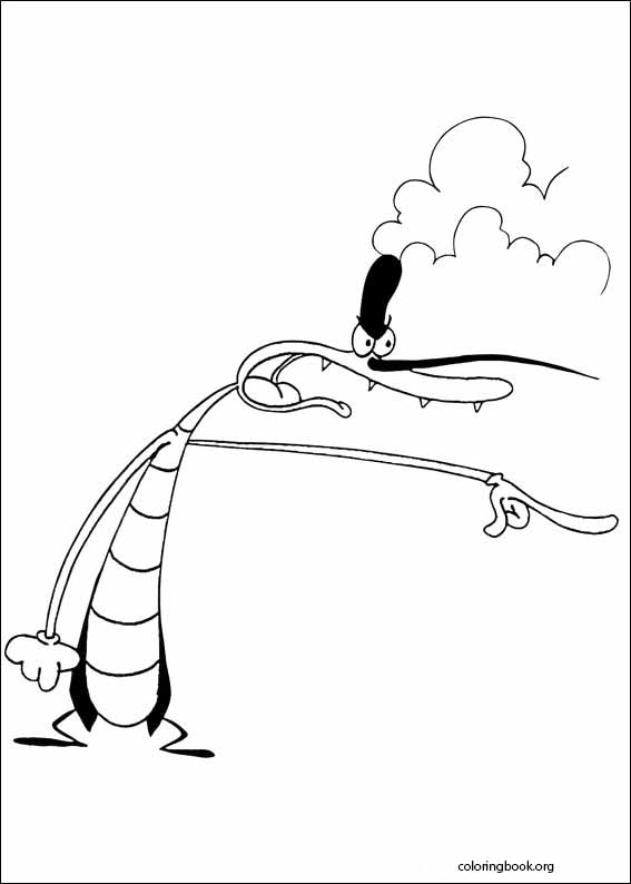 Oggy And The Cockroaches coloring page (031)