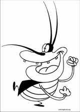 Oggy And The Cockroaches coloring page (004)