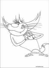 Oggy And The Cockroaches coloring page (007)