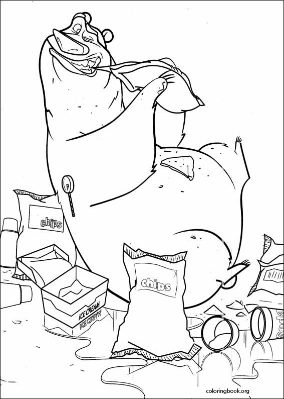 Open Season coloring page (035)