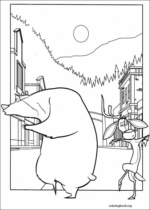 Open Season coloring page (040)