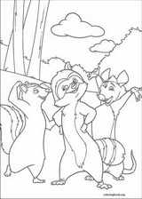 Over The Hedge coloring page (006)