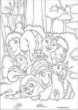 Over The Hedge coloring page (010)