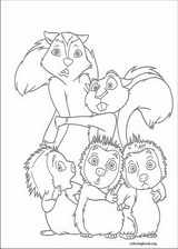 Over The Hedge coloring page (020)