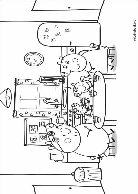 Peppa Pig coloring page (007)