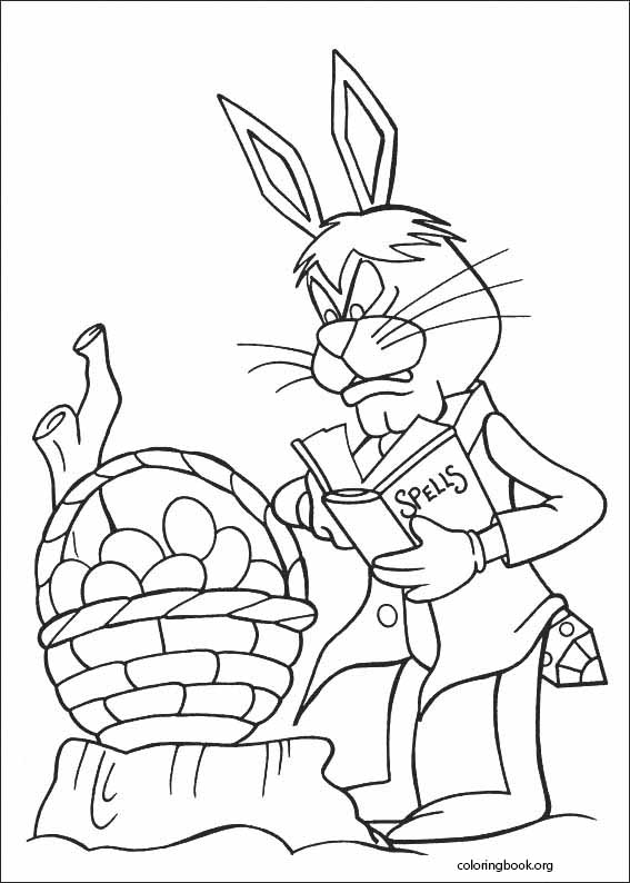 Peter Cottontail coloring page (002)