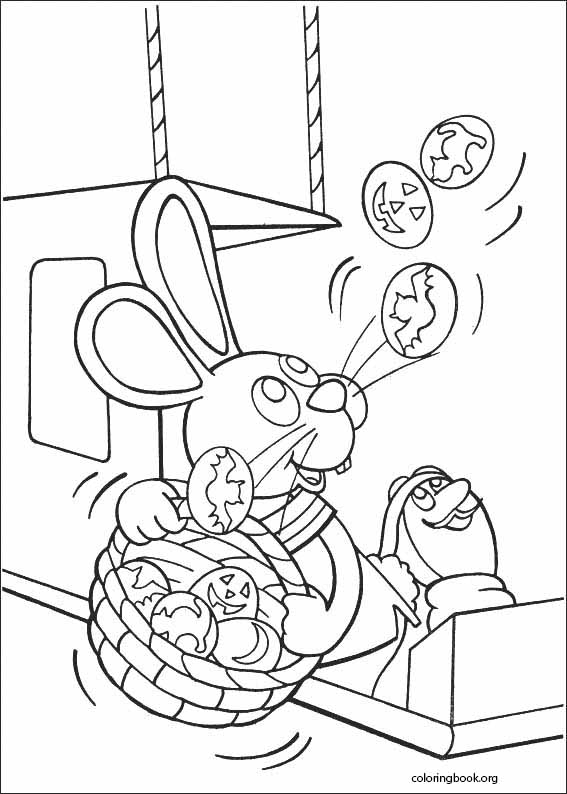 Peter Cottontail coloring page (005)