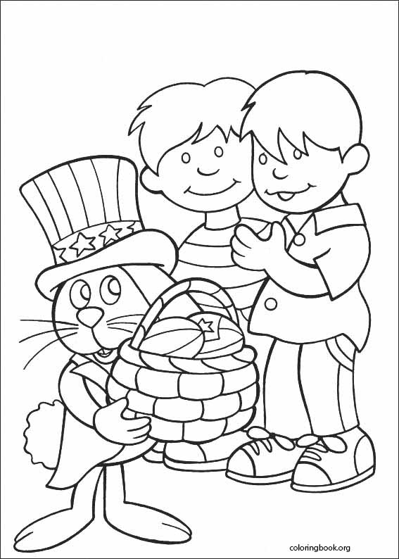 Peter Cottontail coloring page (012)