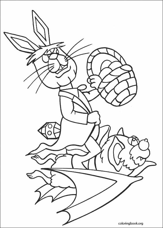 Peter Cottontail coloring page (015)
