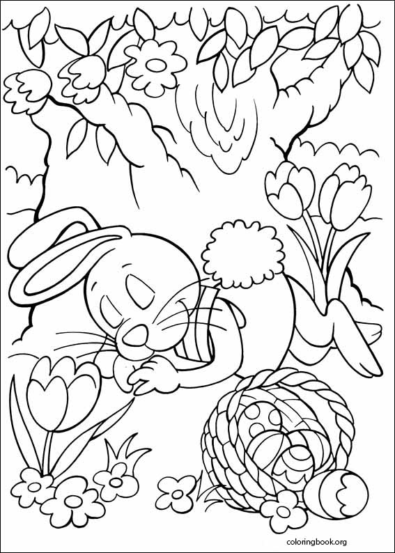 Peter Cottontail coloring page (022)