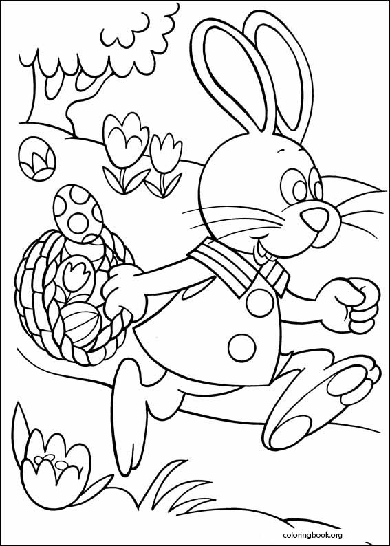 Peter Cottontail coloring page (028)