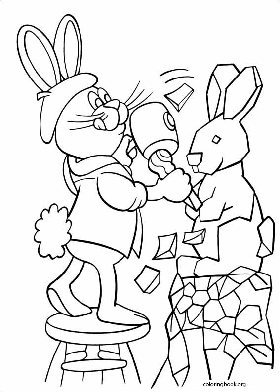 Peter Cottontail coloring page (033)