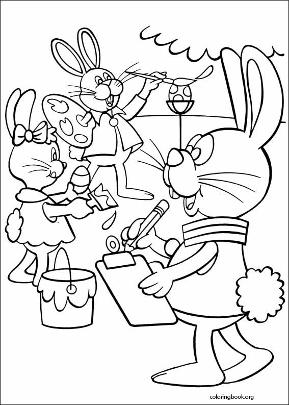 Peter Cottontail coloring page (034)