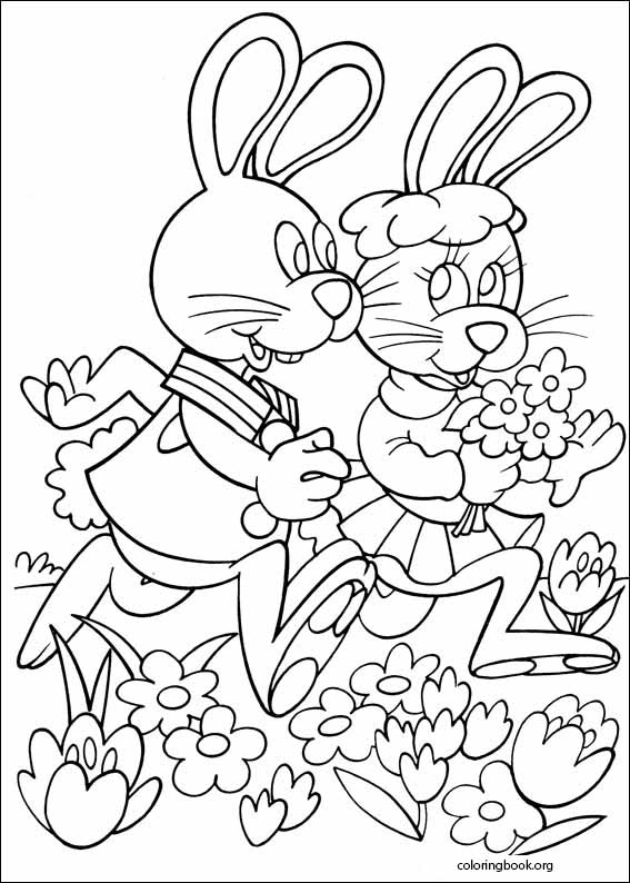 Peter Cottontail coloring page (035)