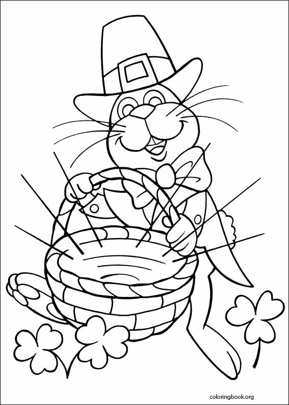 Peter Cottontail coloring page (038)