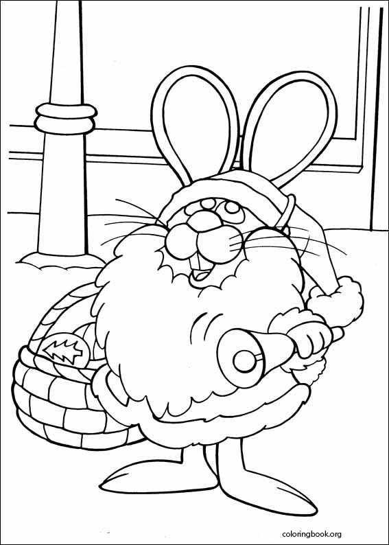 Peter Cottontail coloring page (040)