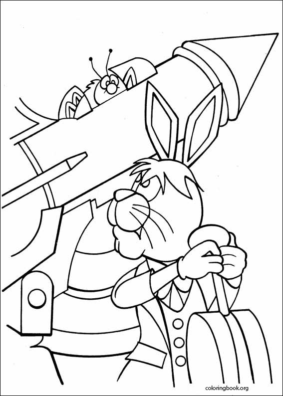 Peter Cottontail coloring page (044)