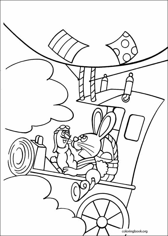 Peter Cottontail coloring page (045)
