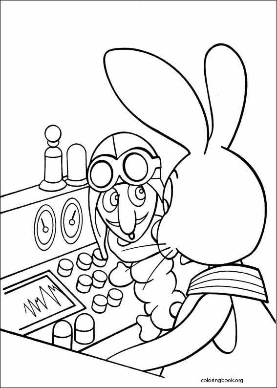 Peter Cottontail coloring page (046)