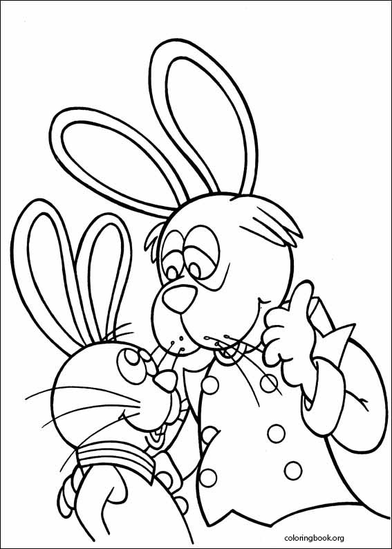 Peter Cottontail coloring page (055)