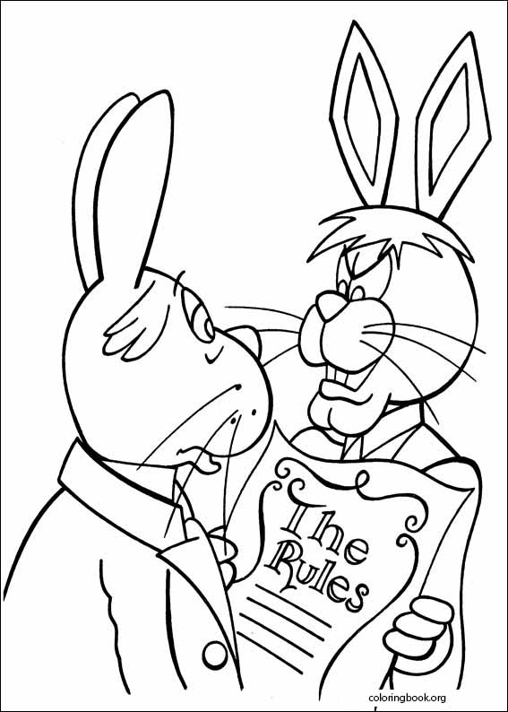Peter Cottontail coloring page (056)