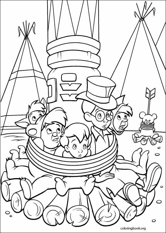 Peter Pan coloring page (002)