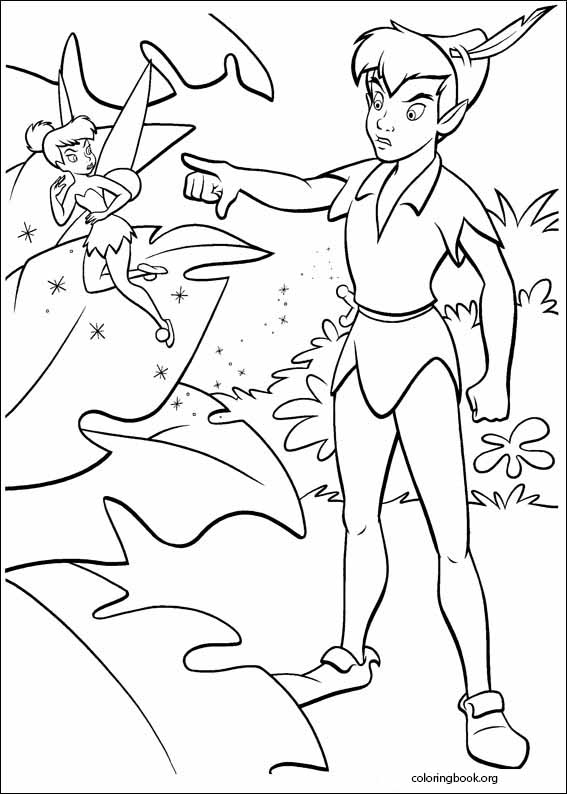 Peter Pan coloring page (004)