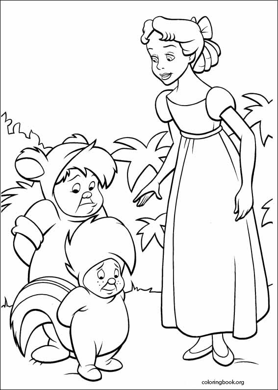 Peter Pan coloring page (005)