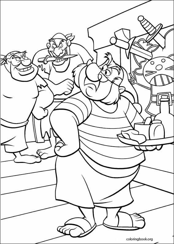 Peter Pan coloring page (009)