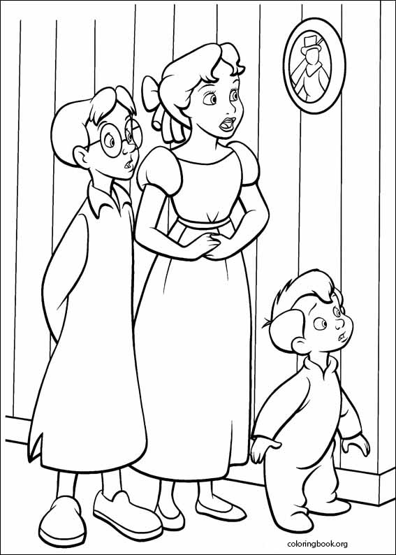 Peter Pan coloring page (011)