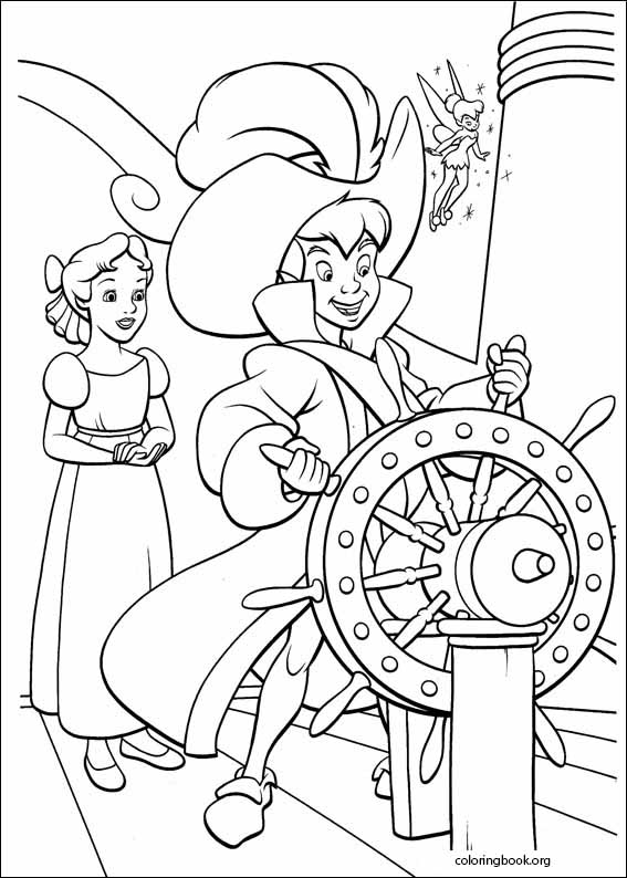 Peter Pan coloring page (017)