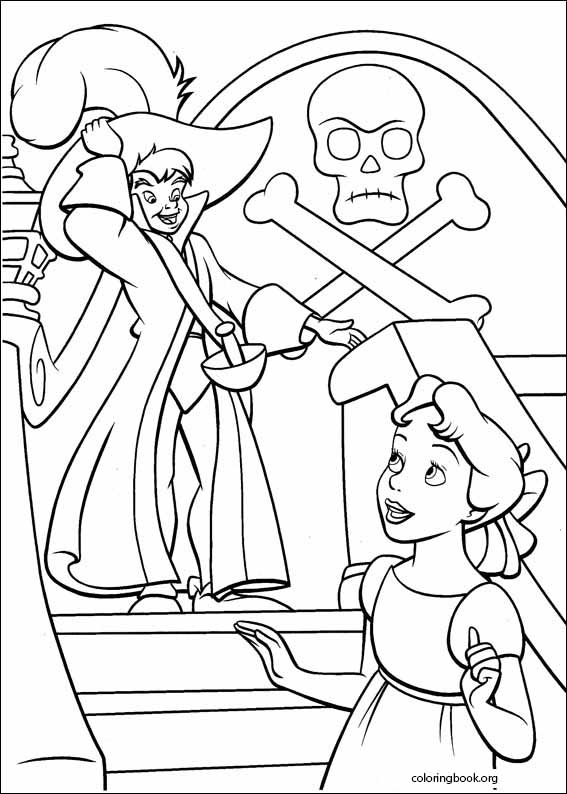 Peter Pan coloring page (019)