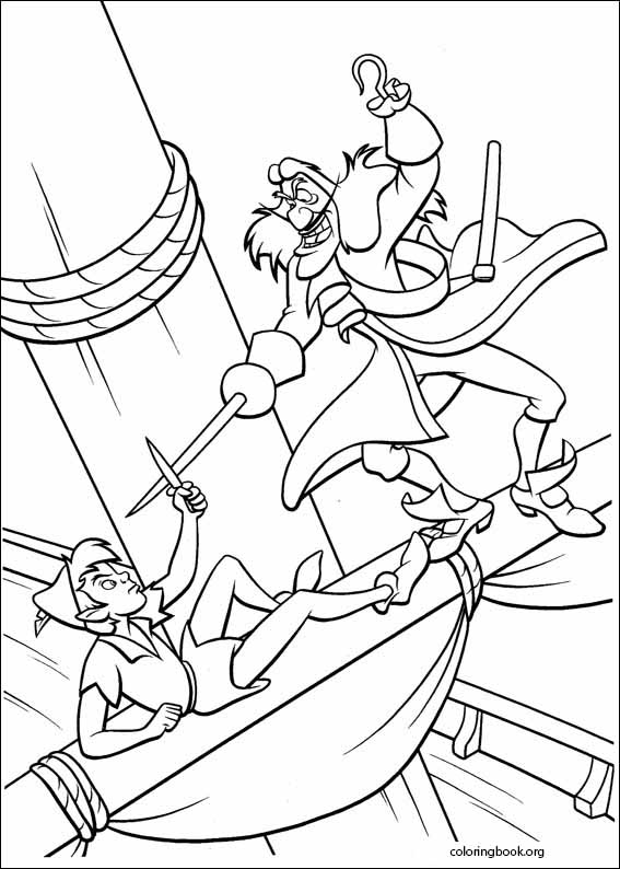 Peter Pan coloring page (020)