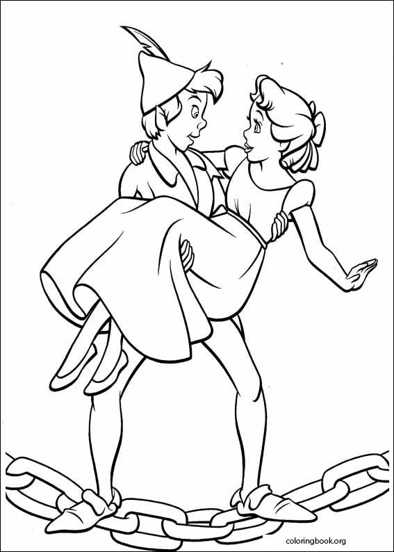 Peter Pan coloring page (022)