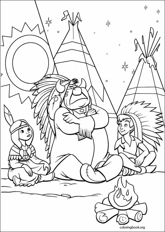 Peter Pan coloring page (029)
