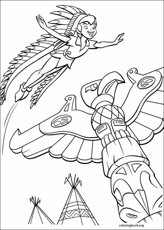 Peter Pan coloring page (030)
