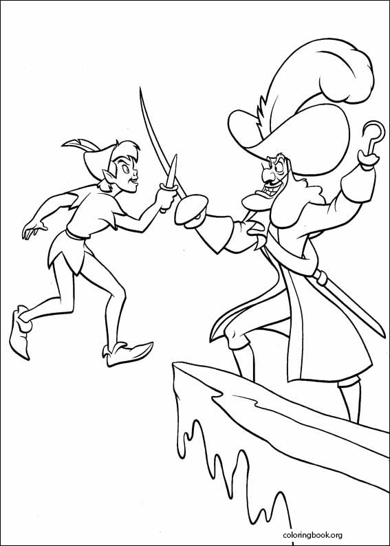 Peter Pan coloring page (032)