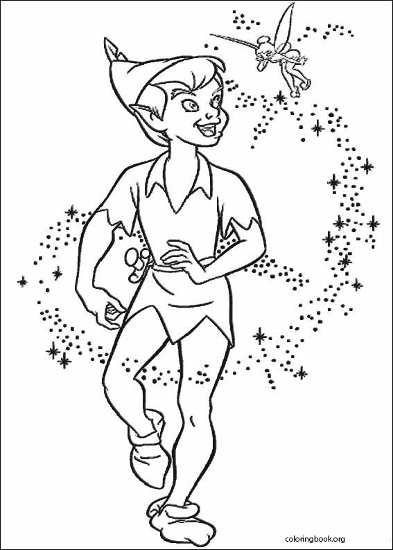 Peter Pan coloring page (040)