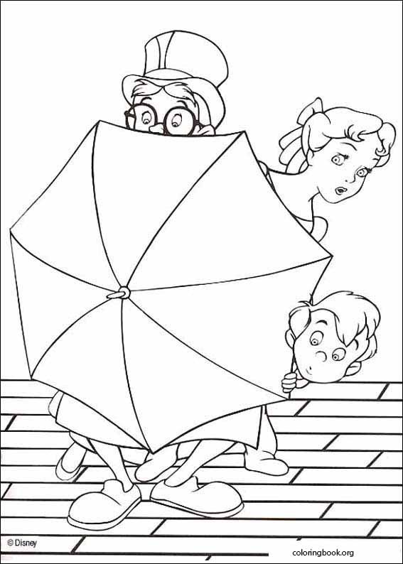 Peter Pan coloring page (041)