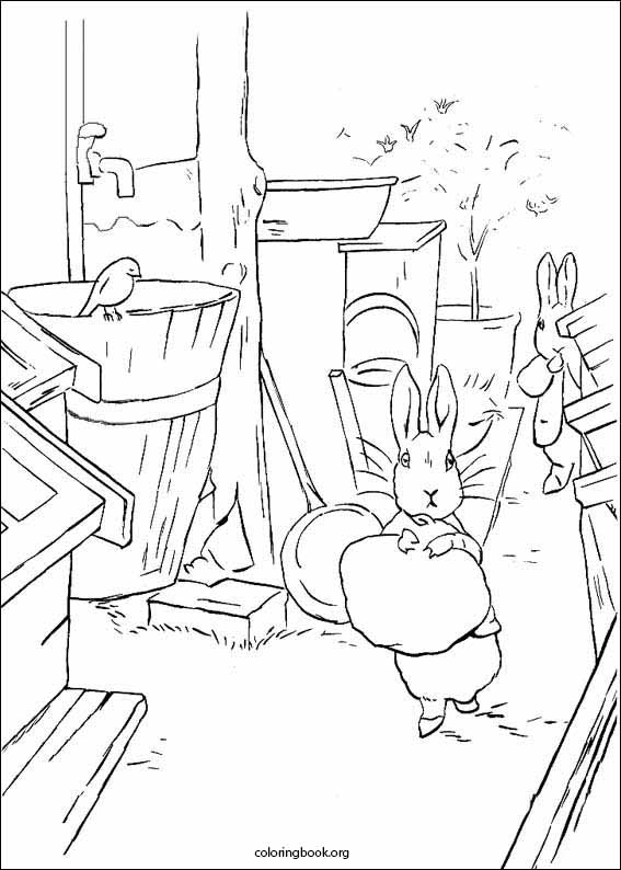 Peter Rabbit coloring page (013)