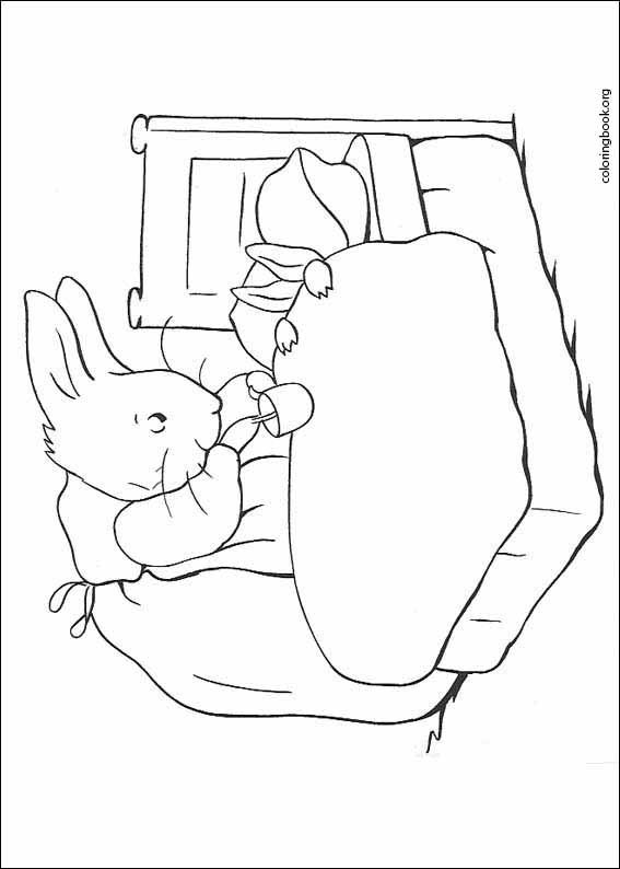 Peter Rabbit coloring page (019)