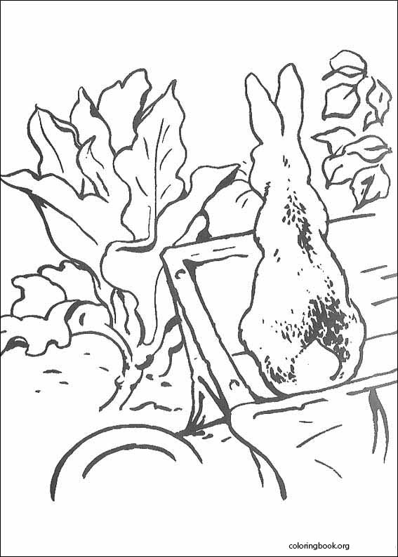 Peter Rabbit coloring page (024)