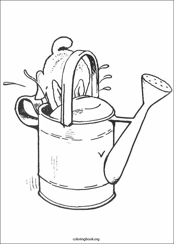 Peter Rabbit coloring page (026)