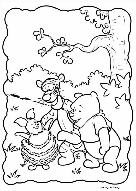 Piglet coloring page (017)