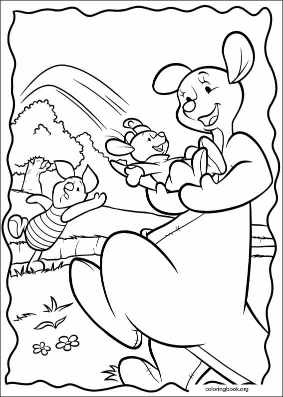 Piglet coloring page (033)