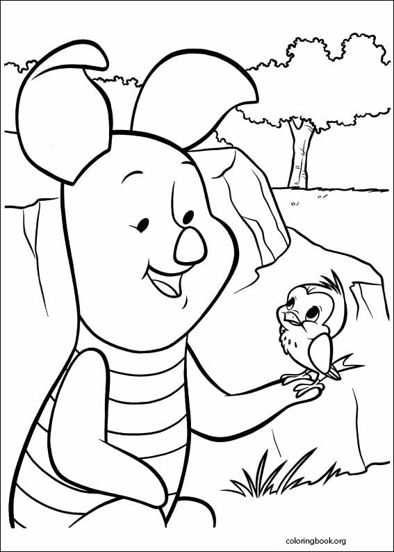 Piglet coloring page (034)
