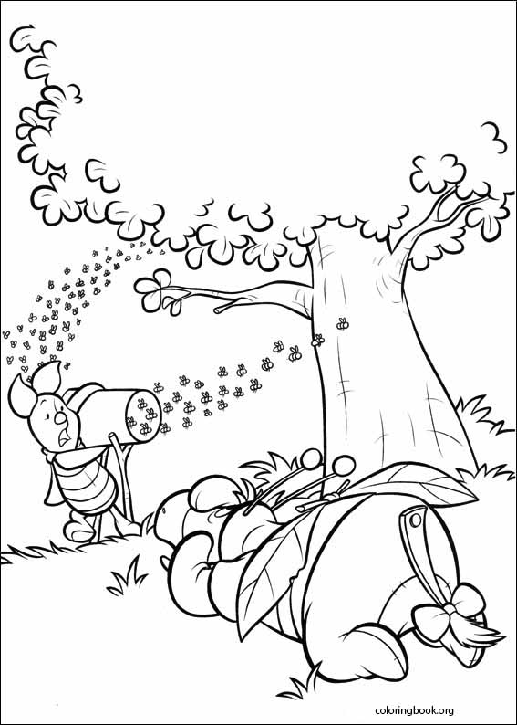 Piglet coloring page (043)