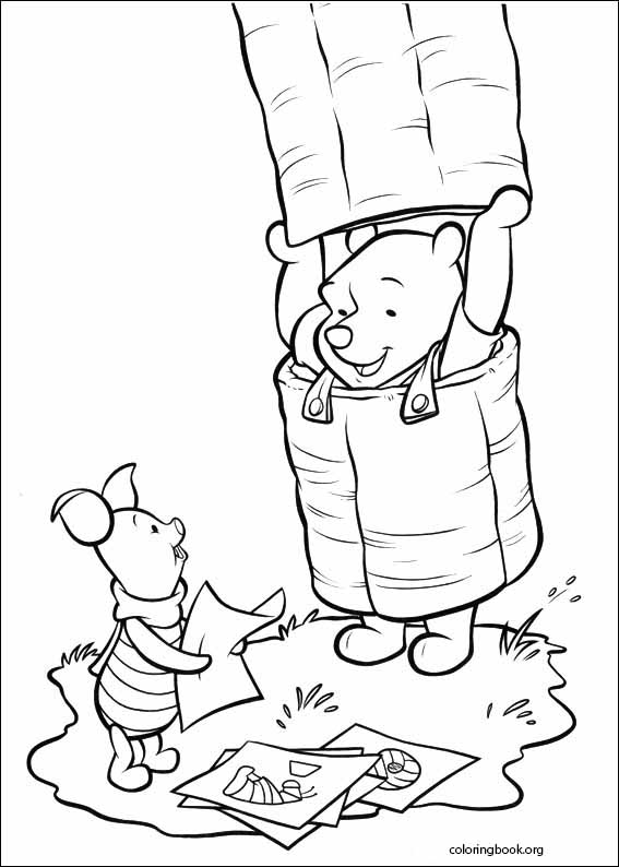 Piglet coloring page (045)