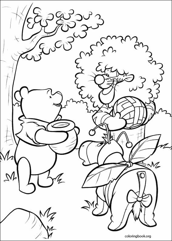 Piglet coloring page (046)