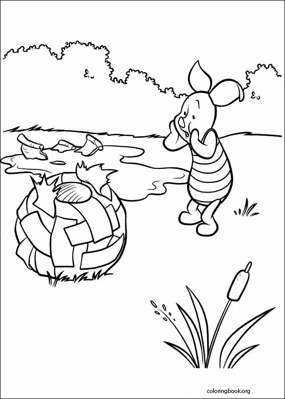 Piglet coloring page (051)